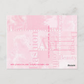 FASHION - Postkarte (Rückseite)