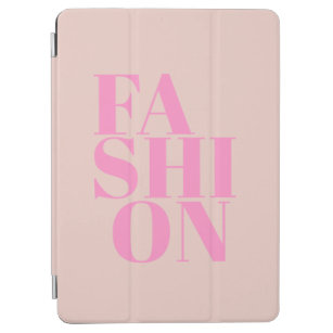 Fashion Print Preppy Peach Pink Typografie iPad Air Hülle