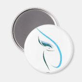 Fashion Puzzle Magnet (Vorderseite/Rückseite)