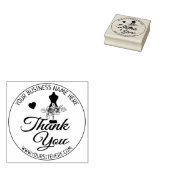 Fashion Script Danke Gummistempel (Stempel)