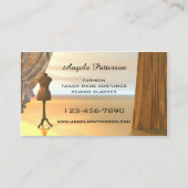 Fashion Sewing Classes Business Card Visitenkarte (Vorderseite)