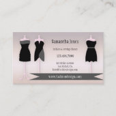 Fashion Sewing oder Seamstress Business Card Visitenkarte (Vorderseite)