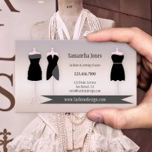 Fashion Sewing oder Seamstress Business Card