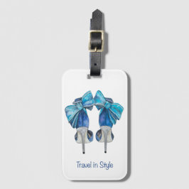 Fashion Shoe Luggage Tag Gepäckanhänger