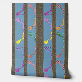 Fashion Shoe Shelves Wallpaper Border MVMS Blue Tapete