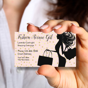 Fashion Shopping Concierge Visitenkarte