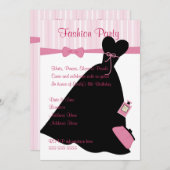 Fashion Show Einladung (Vorne/Hinten)