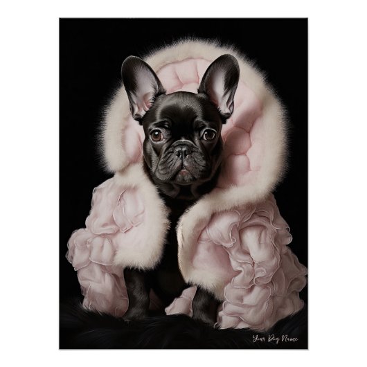 Fashion Show, French Bulldog 01 - Jonathan Bonheur Poster (Vorderseite)