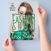 Fashion Show Model Clothing Flyer (Hand)