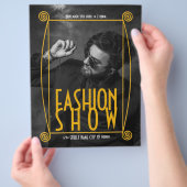 Fashion Show Model Clothing Flyer (Hand)