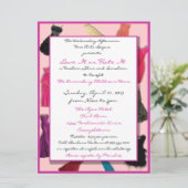 Fashion Show und Luncheon Custom Einladungen (Stehend Vorderseite)
