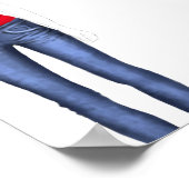 Fashion Sketch - Denim Poster (Ecke)