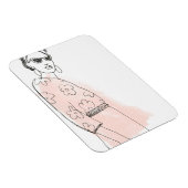 Fashion Sketch Magnet (Rechte Seite)