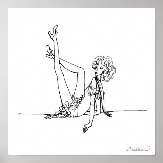 Fashion Sketch Poster (Vorne)
