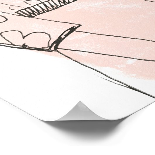 Fashion Sketch Poster (Ecke)