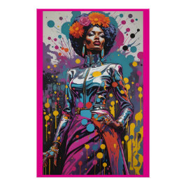 Fashion Splash - Ken Gage Art Poster