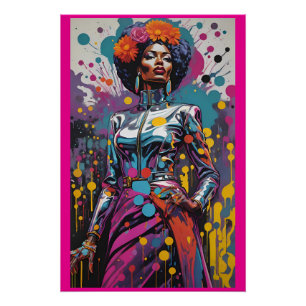 Fashion Splash - Ken Gage Art Poster