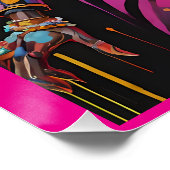 Fashion Splash - Ken Gage Art Poster (Ecke)