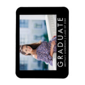 Fashion Trendy Abschluss Foto Ankündigung Magnet (Vertikal)