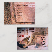 FASHION UND SCHÖNHEIT DES ANTIQUEN ÄGYPTEN-MONOGRA VISITENKARTE (Vorne/Hinten)