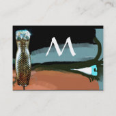 FASHION UND SCHÖNHEIT DES ANTIQUEN ÄGYPTEN MONOGRA VISITENKARTE (Rückseite)