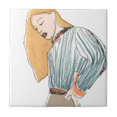 Fashion Vignette Fliese (Vorderseite)