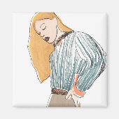 Fashion Vignette Magnet (Vorne)