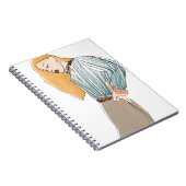 Fashion Vignette Notizblock (Rechte Seite)