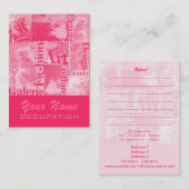 FASHION - Visitenkarte (Vorne/Hinten)