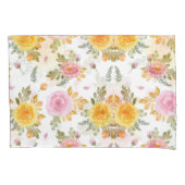 Fashion Watercolor Floral Kissenbezug (Vorderseite-Links)