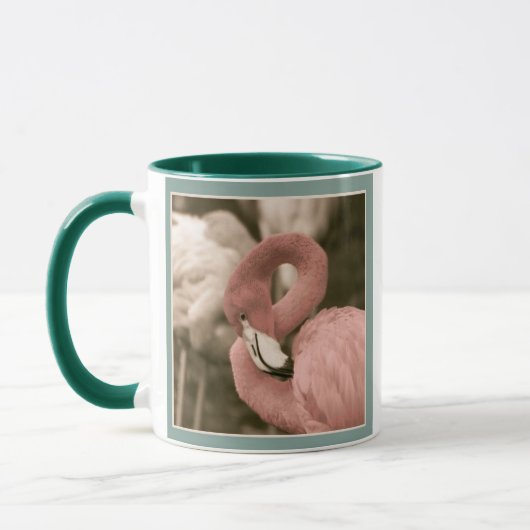 Fashionable Flamingo Tasse (Links)