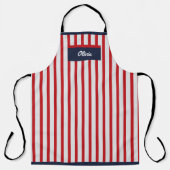 Fashionable Long Patterned Apron for Men and Women Schürze (Vorderseite)