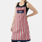 Fashionable Long Patterned Apron for Men and Women Schürze (InSitu)