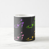 Fashionista-Absatz-Schuhe Kaffeetasse (Mittel)