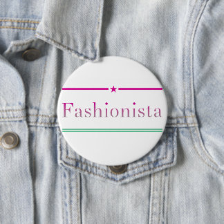 Fashionista Button
