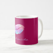Fashionista Cotton Candy Colour Lips Kaffeetasse (VorderseiteRechts)