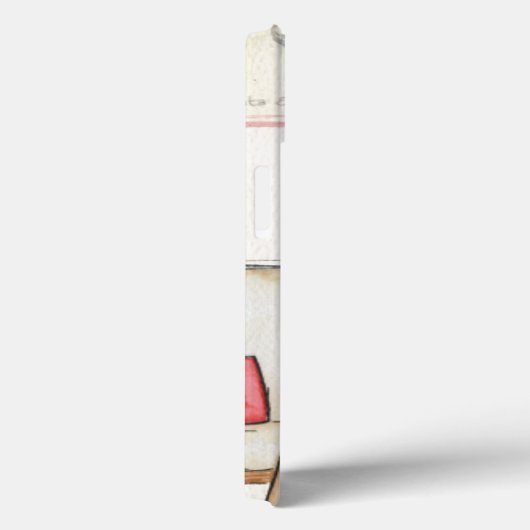 Fashionista Drinking Wine Case-Mate iPhone Hülle (Rückseite / Rechts)