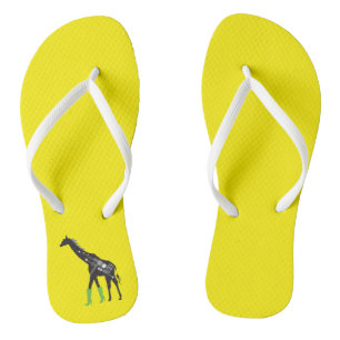 Fashionista Giraffe Fip Flops Badesandalen