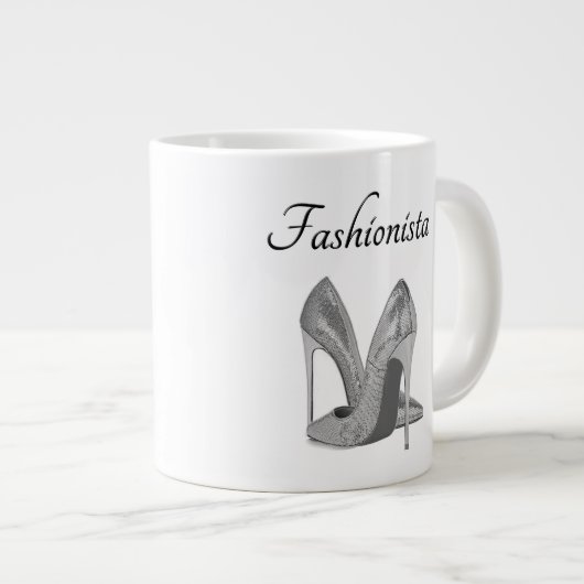 Fashionista High Heel Shoes Jumbo-Tasse (Vorderseite Rechts)