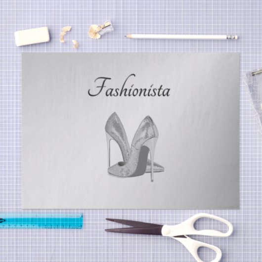 Fashionista High Heel Shoes Seidenpapier (Handwerk)
