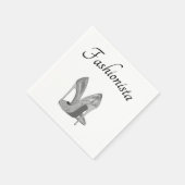 Fashionista High Heel Shoes Serviette (Ecke)