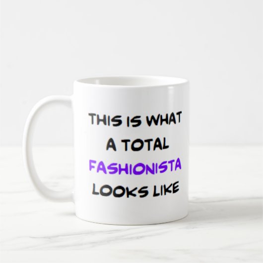 Fashionista Kaffeetasse (Links)