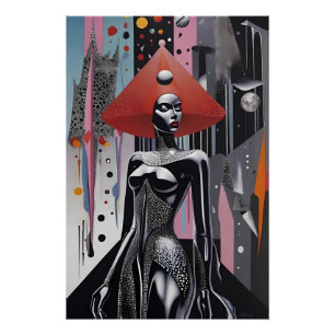 Fashionista - Ken Gage Surreal Art Poster