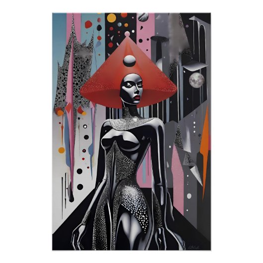 Fashionista - Ken Gage Surreal Art Poster (Vorderseite)
