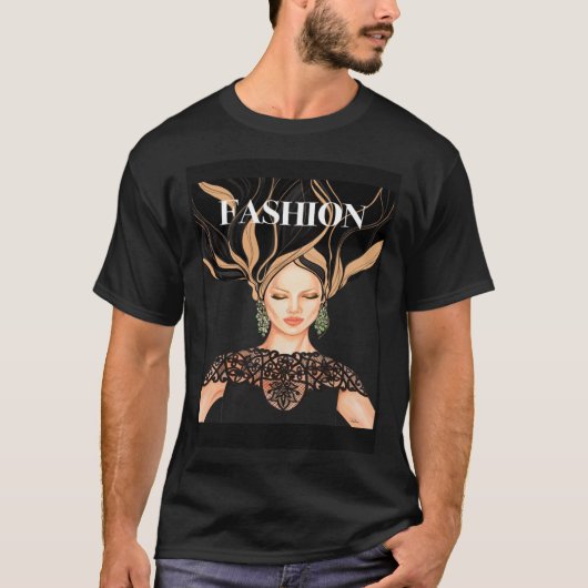 Fashionista Model T-Shirt (Vorderseite)