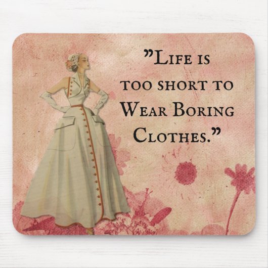 Fashionista Mousepad (Vorne)