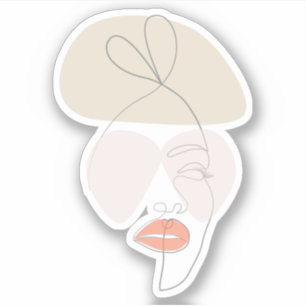 Fashionista Single Aufkleber