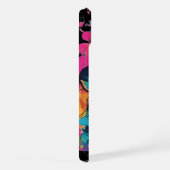 Fashionista Stilvolles Porträt Powerfrau iPhone Hülle (Rechte Seite)