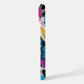 Fashionista Stilvolles Porträt Powerfrau iPhone Hülle (Linke Seite)