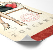 Fashionista Trinken Wein Poster (Ecke)